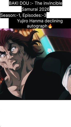 Yujiro Hanma autographed in action 🔥