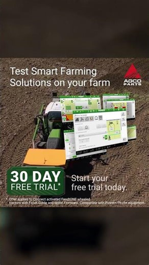 FREE smart features trial: contact your Fendt dealer