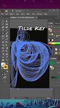 ✨ How to Create a Tilde (~) Symbol in Illustrator (Easy & Quick Tutorial!) #shorts #viralshorts