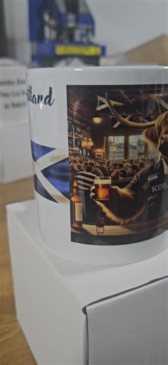 ⭐️Calling all Scottish Rugby fans. This is a cracking mug for the 6 nations in Febuary. | Subvinyl4U