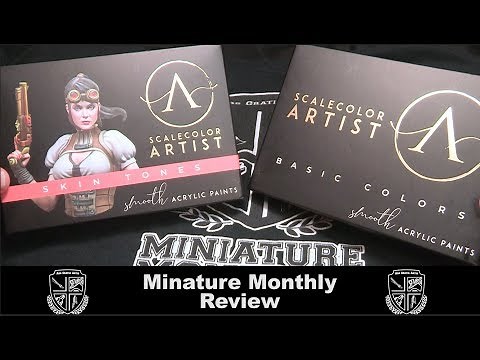 Miniature Monthly Scale 75 Scalecolor Artist Paints Review