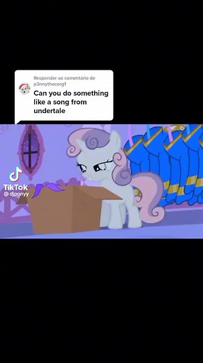 papyruses theme in mlp confirmed#mlp#undertale#papyrus#bonetrousle