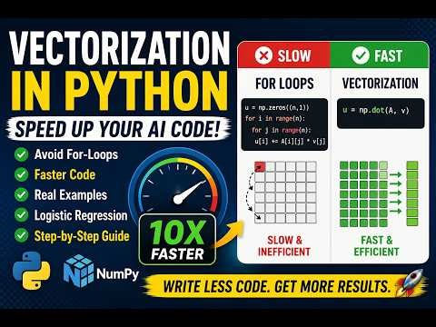 How to Speed Up AI Code with Vectorization