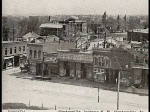 Centerville Iowa early 1900 's Post Card Collection