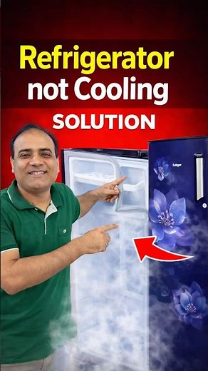 Refrigerator Cooling Problem Solution✅😱 How to fix Fridge Door Gasket