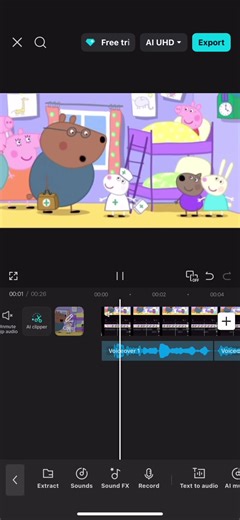 Pepper pig voice over!! #funny #peppapig | peppa pig