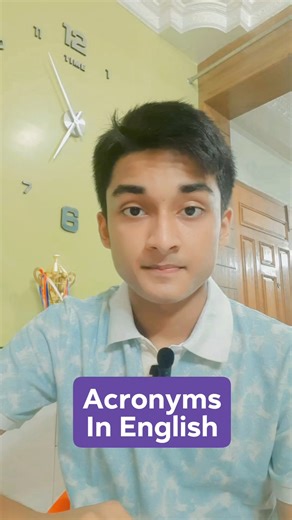 5.6K views · 56 reactions | English Acronyms! #English #englishteacher #englishtips #englishlearning #reelsvideoシ #reelsviralシ #reelsfbシ #reelsfypシ #reelschallenge #reelsfacebook #education #acronyms #abbreviations #fullform #PDF #USB #ATM #GPS | Shaan's Galaxy | Facebook