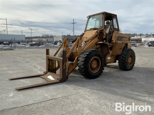 1984 Case W20C Wheel Loader W/Pallet Forks | Construction