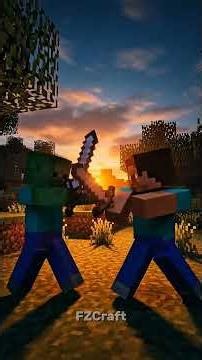 Steve Noob Jadi Pro dalam 60 Detik! 🔥 #minecraft #shorts