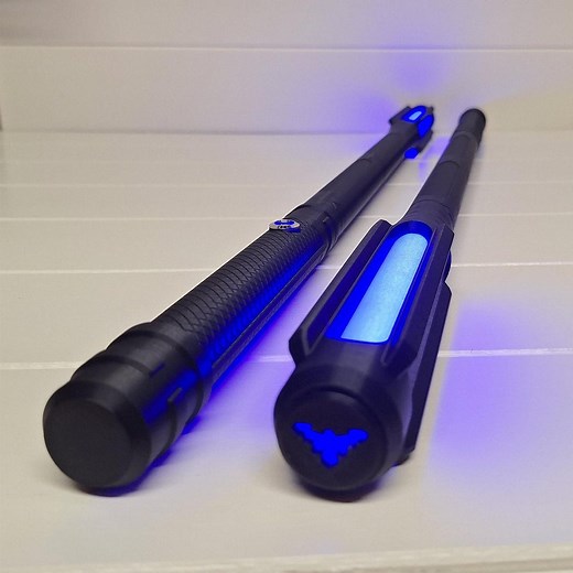 Nightwing Ecrisma Sticks V2 - LED Nightwing Costume - Nightwing Cosplay - Gotham Knights Ecrisma Sticks - Cosplay Batons - Etsy