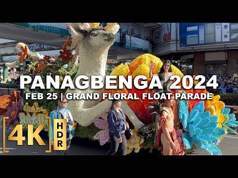 2024 | DAY 2 - The Grand Floral Float Parade! BAGUIO PANAGBENGA FESTIVAL | Full Show | Philippines