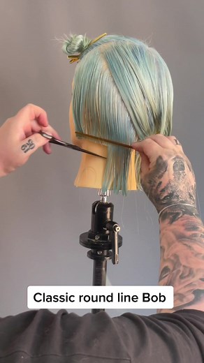 1920s Inspired Bob: Classic Round Line Haircut Tutorial