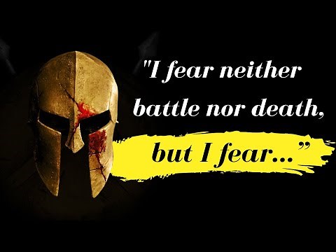 Powerful Quotes from the Warriors of SPARTA | Spartan Quotes