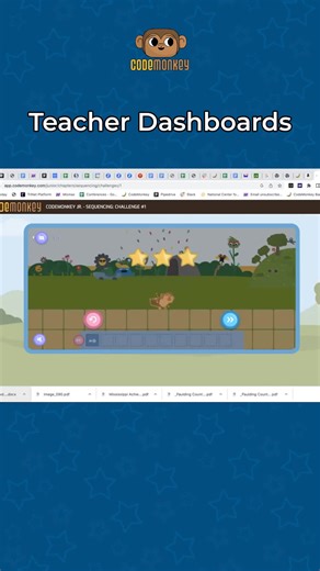 Our goal at CodeMonkey is to get students to write code as quickly as possible! 🐵 Try it for free at ➡️ CodeMonkey.com #CodingforKids #CodingCourses #ComputerScience #STEM #Teacher #Teachers #EdTech #ITeach #LearningIsFun #CodingIsFun