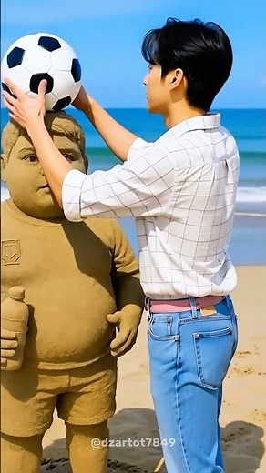 K-Pop Demon Hunters Saja Boys Sand Sculpture♥️ #shorts #kpop