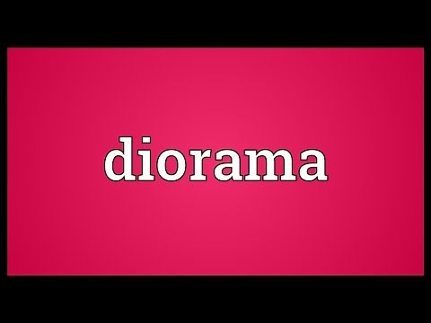 Diorama Meaning