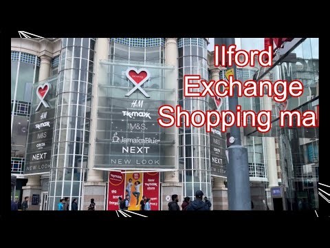 Shopping vlog/ Ilford London | walking tour Exchange Shopping Mall Ilford London |ilford East London