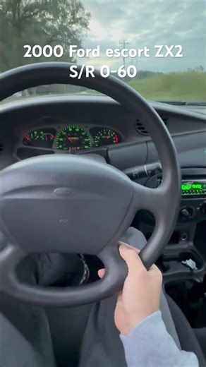 2000 Ford Escort ZX2 S/R 0-60