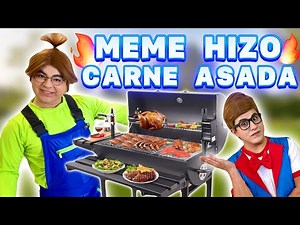 Meme made barbecue | Meme cook | Meme's mom returns
