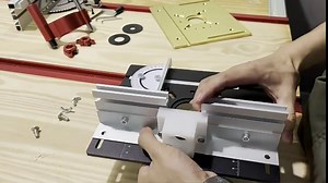 HQHG Set of 3 Aluminum Router Table Inserts, Plunge Base, Black - Amazon.com