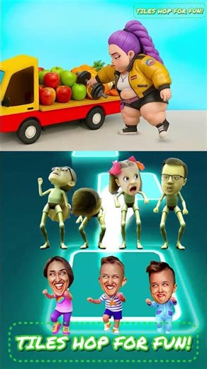 KPOP DEMON HUNTERS 🌻 RUMI Transformation #8 🎶 Tiles Hop 🎮 #kpopdemonhunters #rumi #tileshop