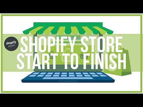 Shopify Tutorial For Beginners - Start To Finish How To Create An Online Shopify Store 2025