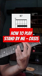 HOW TO PLAY STAND BY ME - OASIS #standbyme #oasis #shorts #guitarcover #guitartutorial