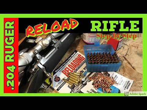 🔥 How to Reload Rifle Ammo | Reloading .204 Ruger for Accuracy