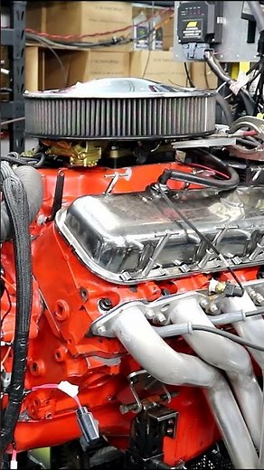 LS6 454 (pepped up) on the DYNO.