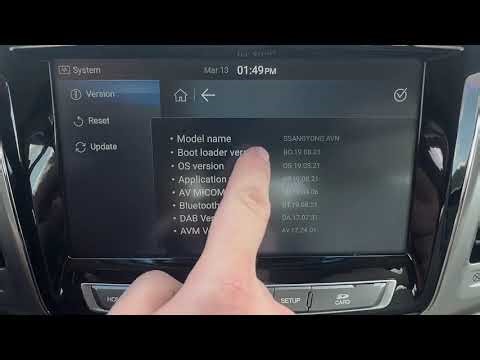 Comment vérifier la version du firmware et mettre à jour le SsangYong Rexton IV