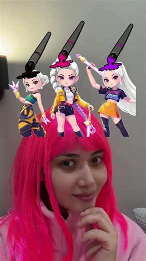 Stylish Rumi, Mira, Zoey 🩷💜🖤 K-pop Demon Hunters #challenge #games #kpop