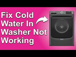 How To Fix Cold Water In Washer Not Working (Learn The Causes And How To Solve The Issue!)