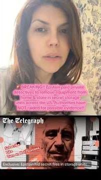 Epstein removed equipment & stored in secret storage! Authorities have NOT raided for evidence!