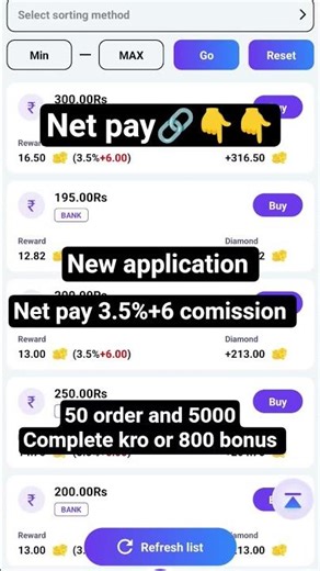 NetPay New earning application|| 3.5%+6 and 800 monthly bonus. NetPay full process video. #netpay