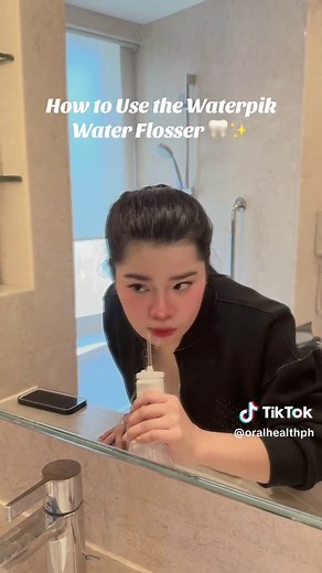 How to use Waterpik, the OG Water Flosser 😁🦷✨ #waterpik #waterpikph #oralhealthph #teethtok #dentist #dentistph #waterflosser #waterflosserph #tiktokmademebuyitph