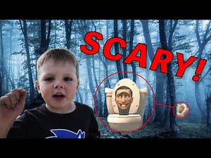 DRONE CAUGHT SKIBIDI TOILET IN REAL LIFE!!! *I FOUND SKIBIDI TOILET IN THE WOODS!!*