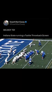 Tackle Throwback Screen | Coach Dan Casey