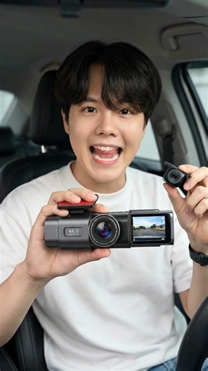 4K Dash Cam 2160P ULTRA HD Front and Rear Camera 170° Wide Angle WiFi App Connectivity