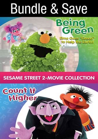 Sesame Street 2 Movie Collection: Being Green & Count It Higher (Bundle)