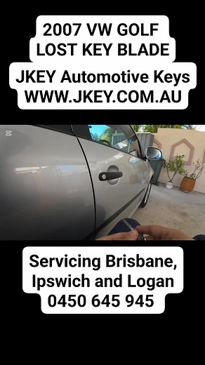 Customers original remote key broke and the keyblade was lost. JKEY Automotive Keys picked and decoded the lock to cut and program in a new key. #autel #lishi #carkeys #carkey #vw #vwgolf #golf #vvdi | JKEY Automotive Keys