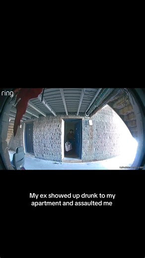 Everytime I try to see the good in people I end up paying for it in the worst way possible. This man has been a thorn in my ass and a terrible alcoholic. He shows up whenever he wants and does the most hateful things. Keep in mind we have not dated in almost a year. Last time he showed up, I pepper sprayed him and ended up in jail. This feels so wrong and I feel so unsafe in my own home. I’m just grateful that my camera caught everything. I was left with shards of broken glass in me and sustaine