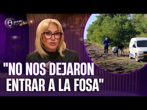 "Nadie nos dio información oficial de la fosa" | MLDA