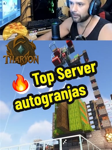Servidor Minecraft para PC y Consola en Tharyon #Minecraft