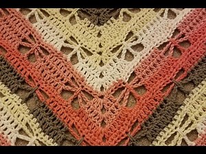 Part 1 - The Butterfly Stitch Prayer Shawl Crochet Tutorial!