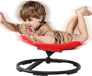 Autism Sensory Spinning Swivel Chair for Autistic Kids | 360° Spin Seat Toy,Sit and Spin Chair for Balance and Motion Training, Supports Up To 220 Lbs,Sensory Products,Age 3+