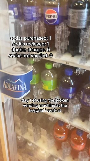 Broken Vending Machine Experience at Work