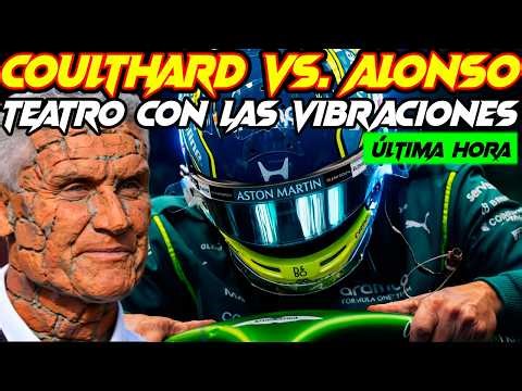 Coulthard lashes out at Fernando Alonso, calling him a showman when he lets go of the steering wh...