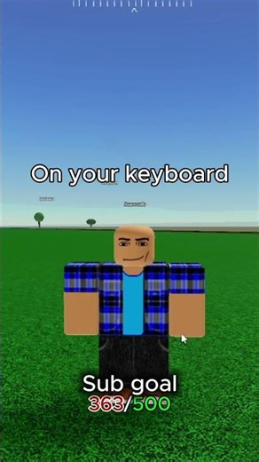 how to walk in roblox tutorial pc edition#roblox #shorts