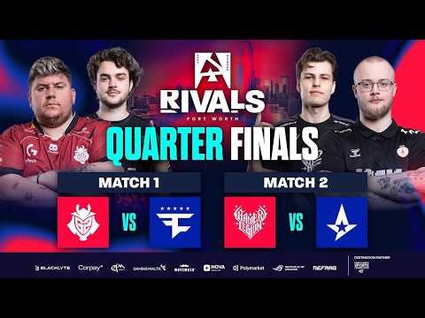 FAZE vs G2 | Quart de finale | BLAST Rivals Fort Worth !CODE