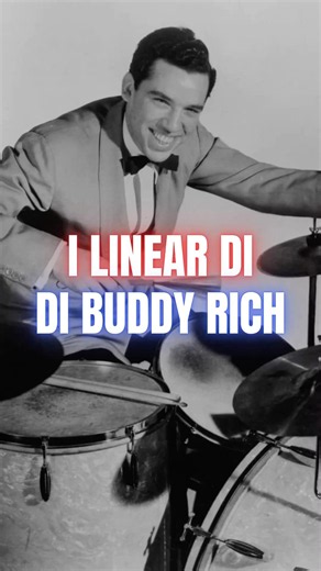 BUDDY RICH'S LINEAR DRUMMING 🤔🥁 #drummer #drums